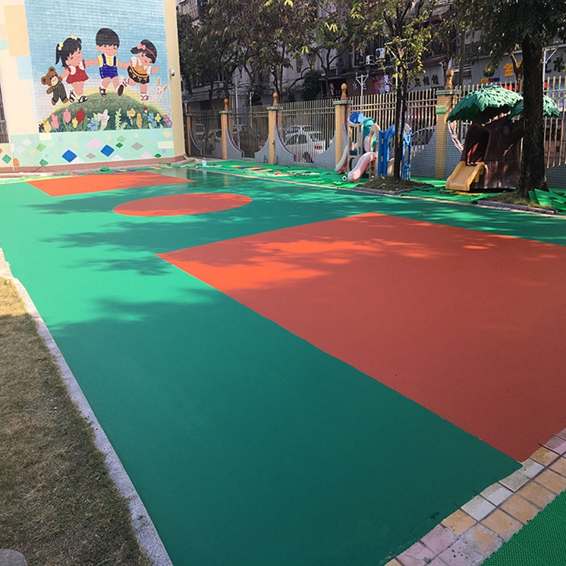 惠城幼兒園塑膠地板 幼兒園epdm顆?；@球場